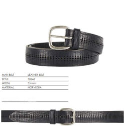 GAVAZZENI Cintura Uomo Norvegia CA01030146 Nero