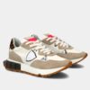 PHILIPPE MODEL Sneakers Donna LA RUE LOW WOMAN ANIMALIER Blanc Sable A11ELRLDWA01_1