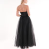 KUEA Completo Gonna+Top con stola JC22007 Nero.2