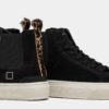 D.A.T.E. Sneakers Donna SONICA HIGH LEATHER BLACK_4