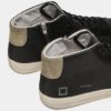 D.A.T.E. Sneakers Uomo HILL HIGH VINTAGE CALF BLACK ARMY_2