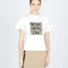 LE VOLIERE T-Shirt con stampa leopardata Bianco autunno inverno 2022 (3)