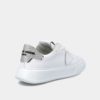 PHILIPPE MODEL Sneakers Donna TEMPLE LOW WOMAN VEAU GLITTER Blanc Argent BTLD VG10 (6)