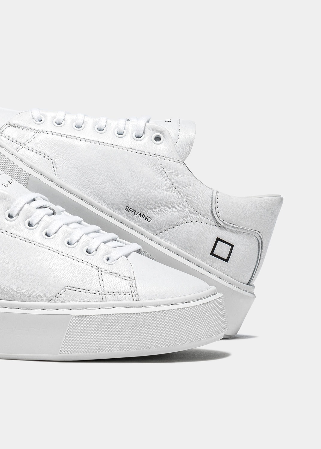 D.A.T.E. Sneakers Donna SFERA MONO WHITE (3)