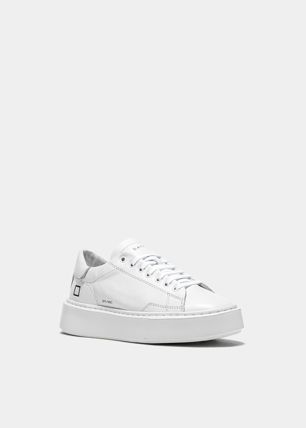 D.A.T.E. Sneakers Donna SFERA MONO WHITE (4)