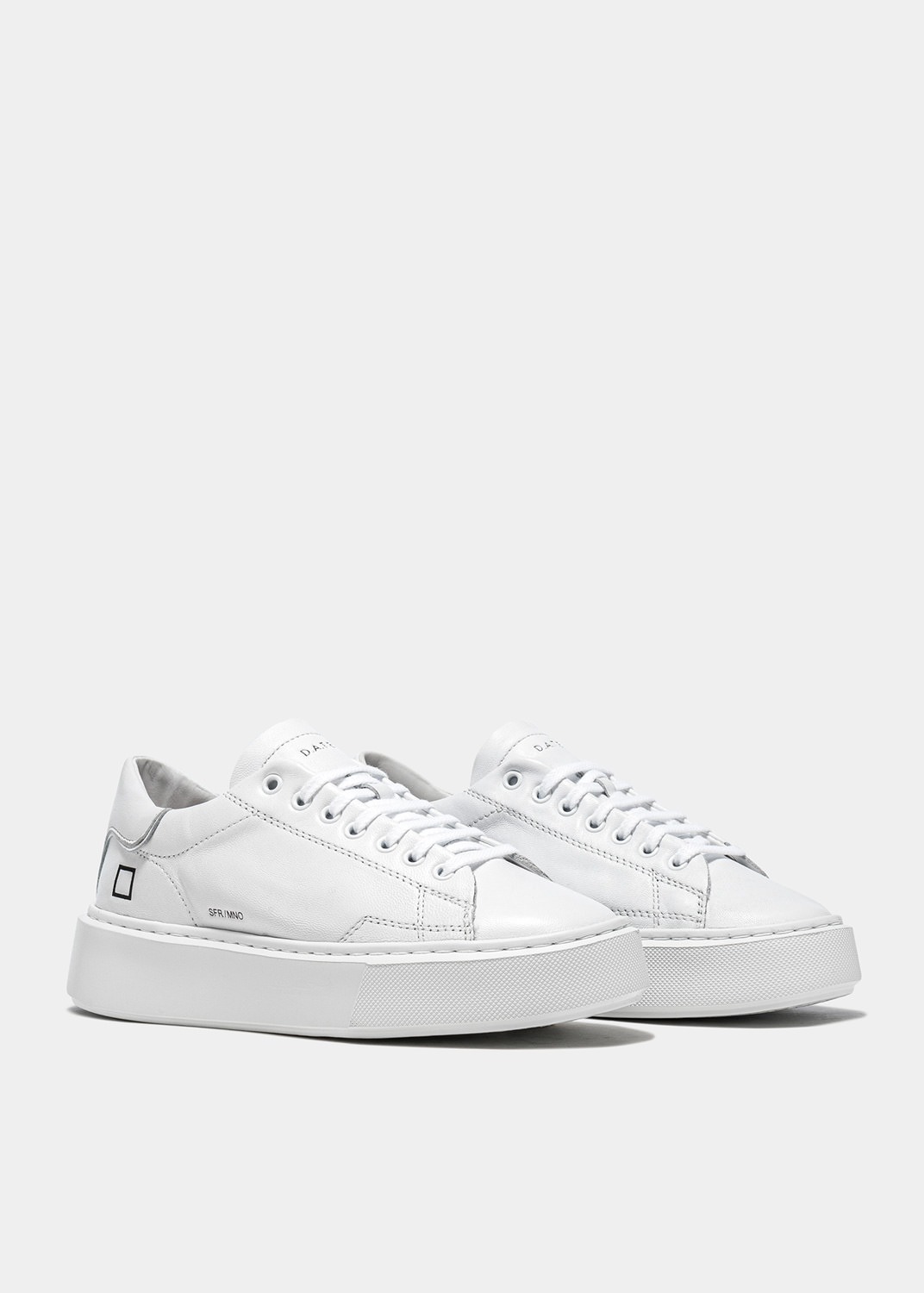 D.A.T.E. Sneakers Donna SFERA MONO WHITE (6)