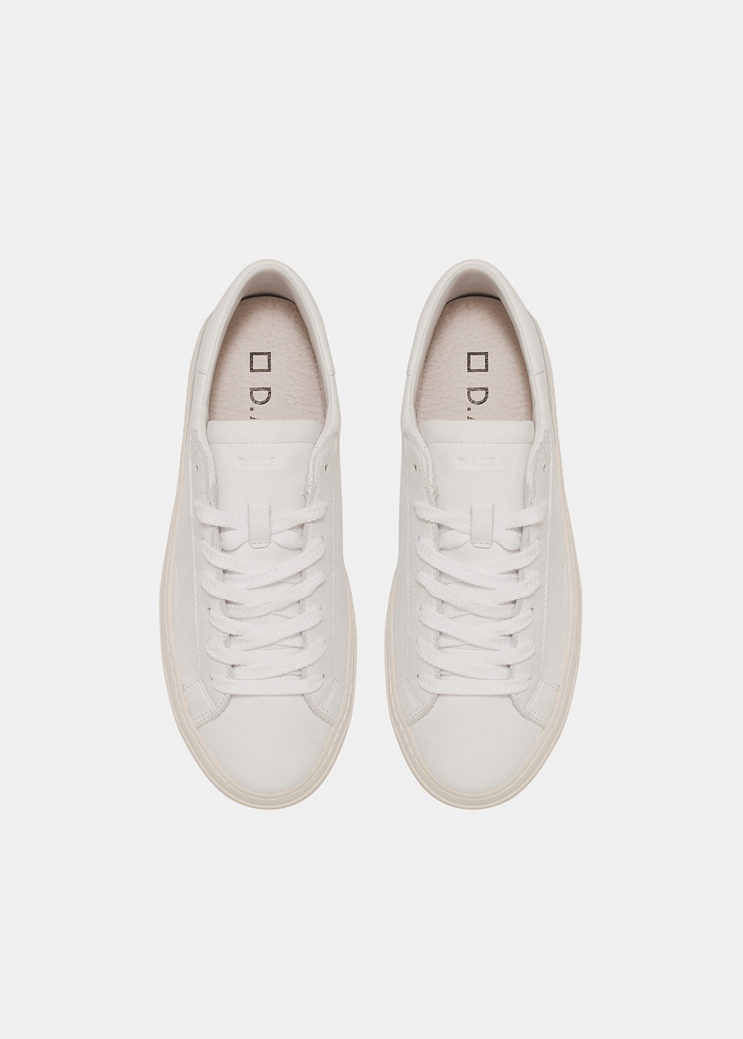 D.A.T.E. Sneakers Uomo SONICA CALF WHITE (5)