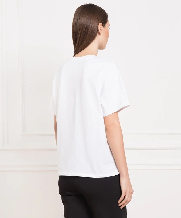 TWINSET T-Shirt 231TP2471 Bianco Ottico primavera estate 2023 (3)