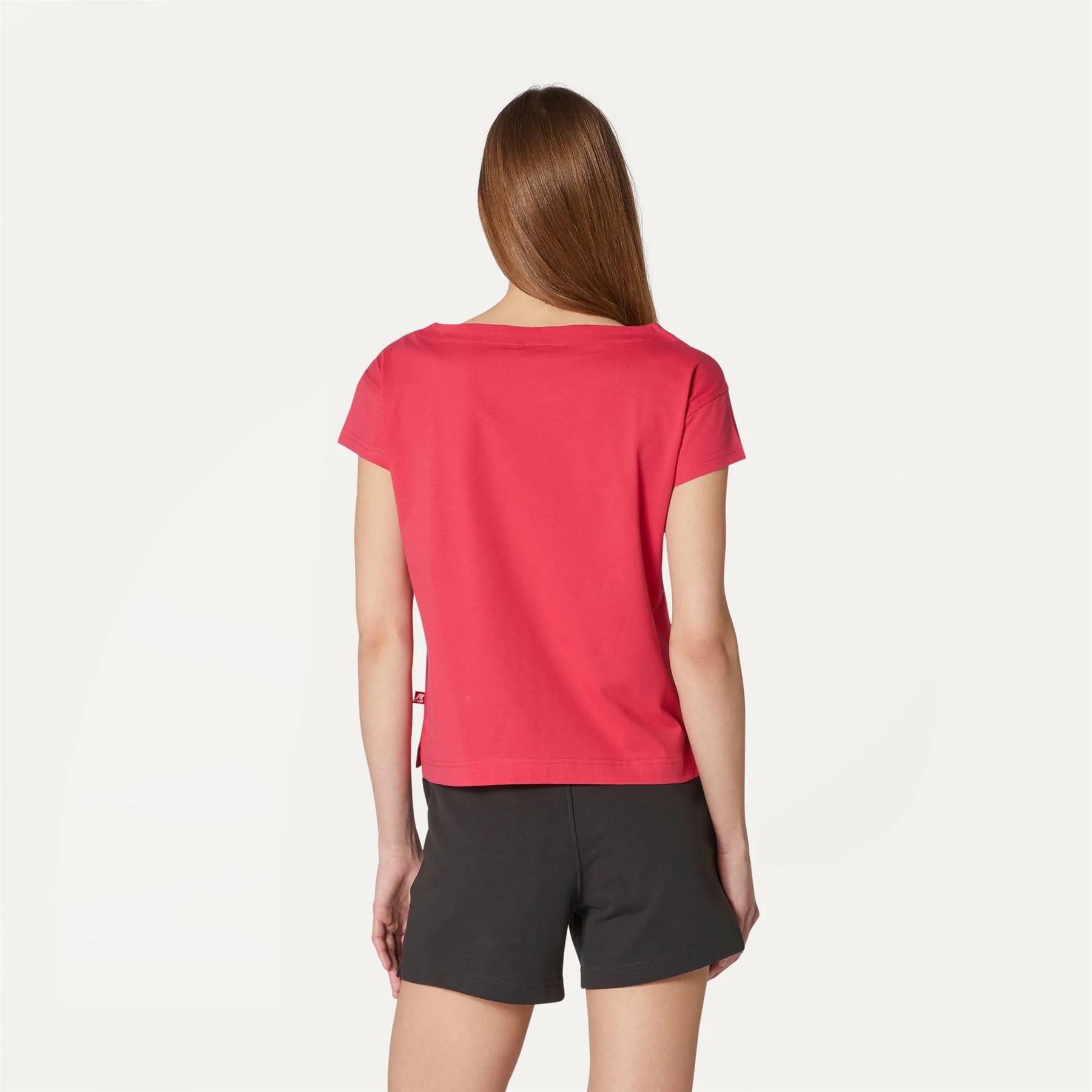 K-WAY T-shirt Donna RORY K2113VW Red Berry X5Y (2)