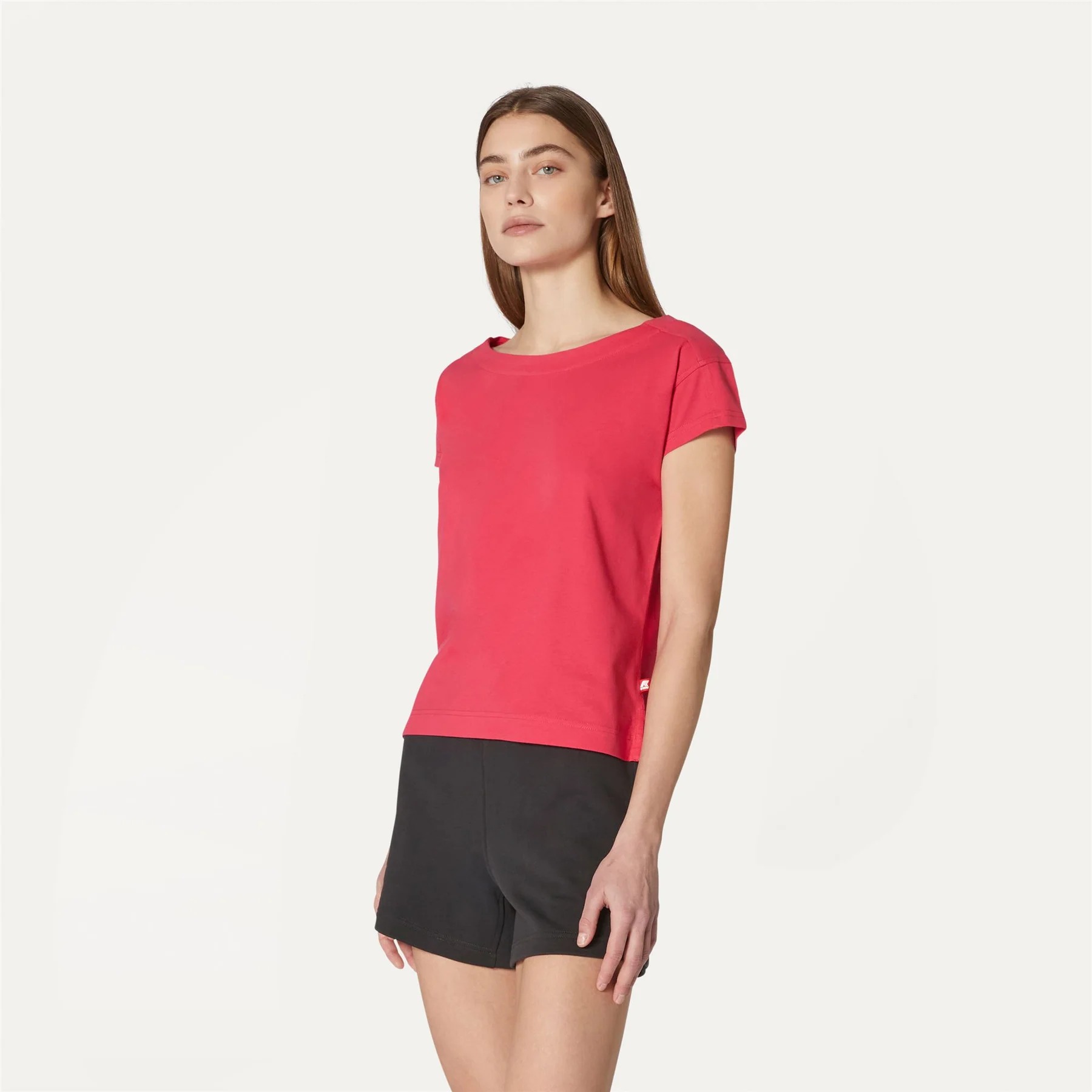 K-WAY T-shirt Donna RORY K2113VW Red Berry X5Y (3)