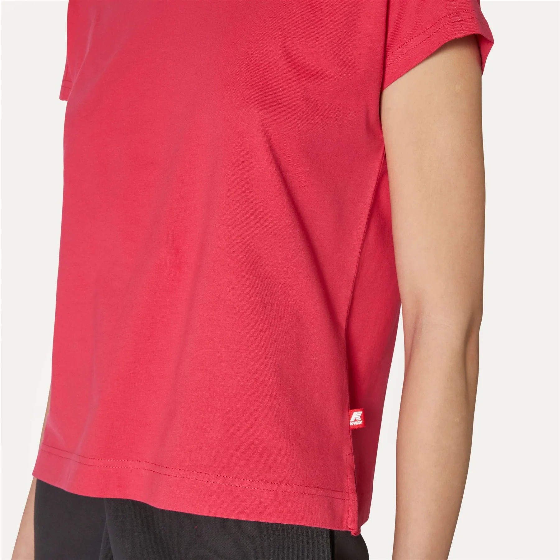 K-WAY T-shirt Donna RORY K2113VW Red Berry X5Y (5)