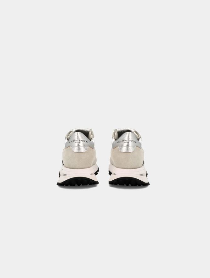 PHILIPPE MODEL Sneakers Donna TROPEZ HAUTE LOW WOMAN TKLD W003 Mondial Blanc.3