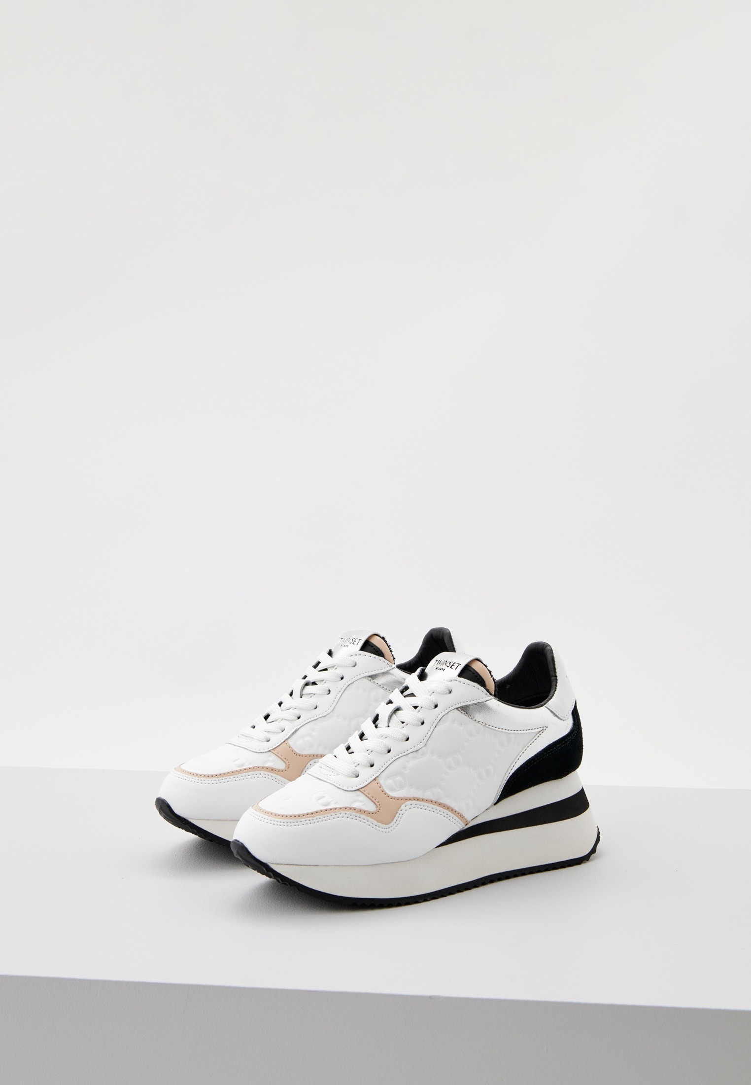 TWINSET Sneakers 232TCP280 Bianco Ottico (4)