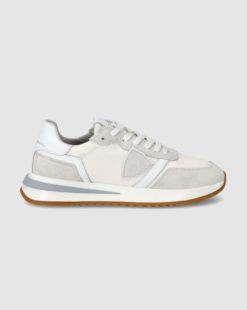 PHILIPPE MODEL Sneakers Uomo TROPEZ 2.1 LOW MAN TYLU W001 Mondial Blanc