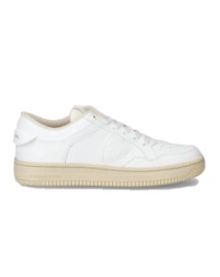 PHILIPPE MODEL Sneakers Uomo LYON LOW MAN LYLU CL04 Reciclè Mixage Blanc