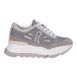 RUCOLINE Sneakers Donna Aki 300 Soft Tecnico Bianco Grigio