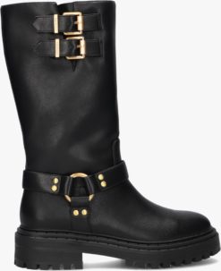 TWINSET Stivali  Biker con fibbie 242TCP076 Nero
