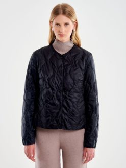 VICOLO Giacca Trapuntata TS0050 Nero