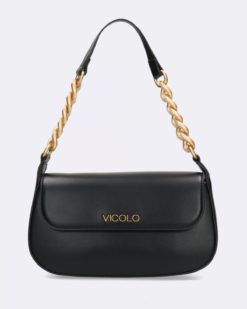 VICOLO Borsa Piccadilly con tracolla AB0005 Nero