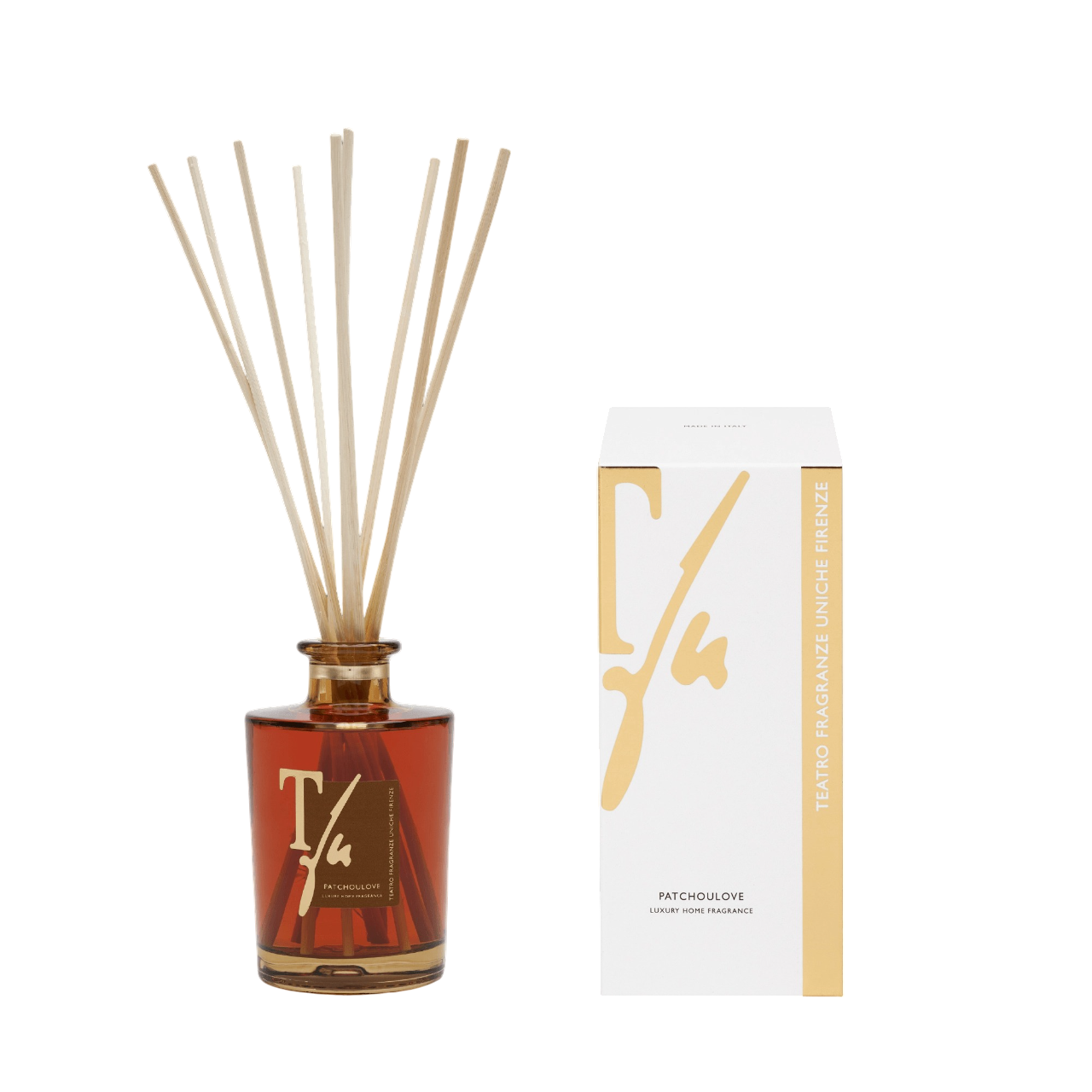 TEATRO FRAGRANZE UNICHE Fragranza Ambiente PATCHOULOVE Luxury Collection Stick Diffuser ML.250 (2)