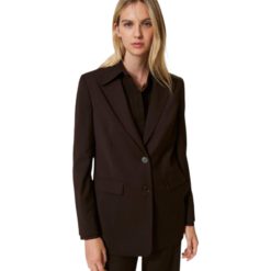 TWINSET Blazer 242TT2124 Coffee Chocolate