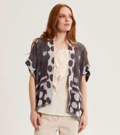 ALESSIA SANTI Kimono Corto 511SD35046 Fant. Viola