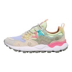 FLOWER MOUNTAIN Sneakers Donna YAMANO 3 WOMAN SUEDE/NYLON Col. LIGHT GREY LILAC