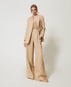 TWINSET Pantalone 251TE2143 Beige Rope