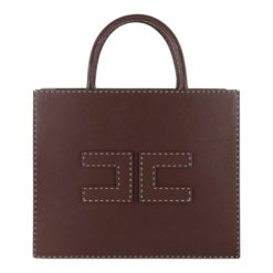 ELISABETTA FRANCHI Borsa Tote media BS09A51E2 Cacao