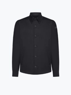 RRD Roberto Ricci Designs Giubbino Uomo Marina Overshirt Jkt 25017 Blue Black 60