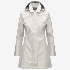 K-WAY Giaccone Donna MATHY BONDED JERSEY K7127JW Beige LT 634