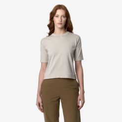 K-WAY Maglia Donna ESMER K4126PW Beige LT 634