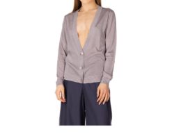 ALESSIA SANTI Maglia Cardigan 511SD53016 Cenere