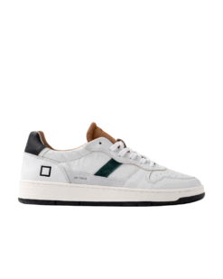 D.A.T.E. Sneakers Uomo COURT 2.0 VINTAGE WHITE CUOIO