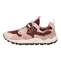FLOWER MOUNTAIN Sneakers Donna YAMANO 3 WOMAN SUEDE/NYLON Col. LIGHT ROSE PINK BROWN