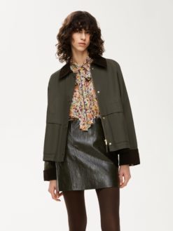 I BLUES Giacca Cerata Donna SARZANA Kaki