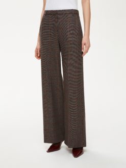 I BLUES Pantaloni Donna SURREY Quadri Marrone