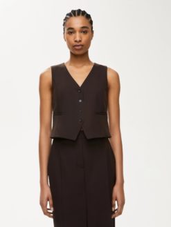 I BLUES Gilet Donna ALASSIO Marrone