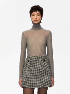 I BLUES Maglia Tulle Donna REPORT Grigio