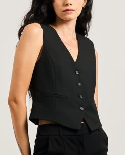 I BLUES Gilet Donna ALASSIO Nero