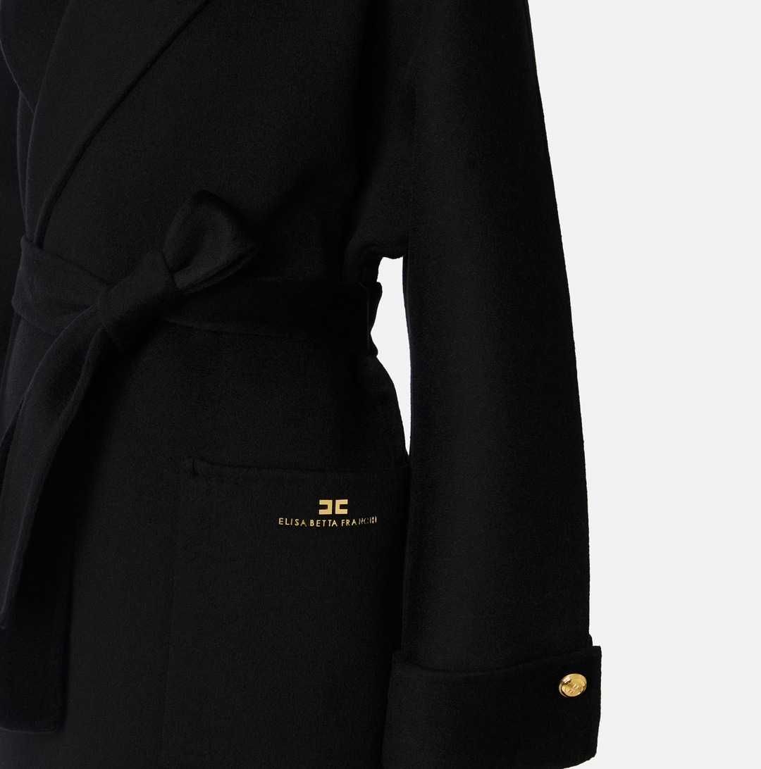 ELISABETTA FRANCHI Cappotto CP68D56E2 Nero (3)