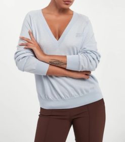ELISABETTA FRANCHI Maglia scollo a V MK34S57E2 Starlight