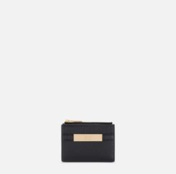 ELISABETTA FRANCHI Portafoglio con placca logo PF61A56E2 Nero