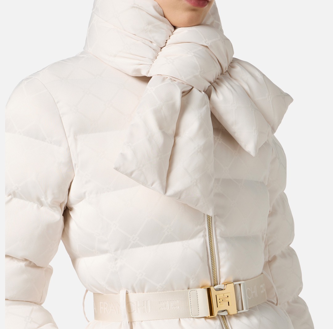 ELISABETTA FRANCHI _Piumino _PI84D56E2_ Milk (4)