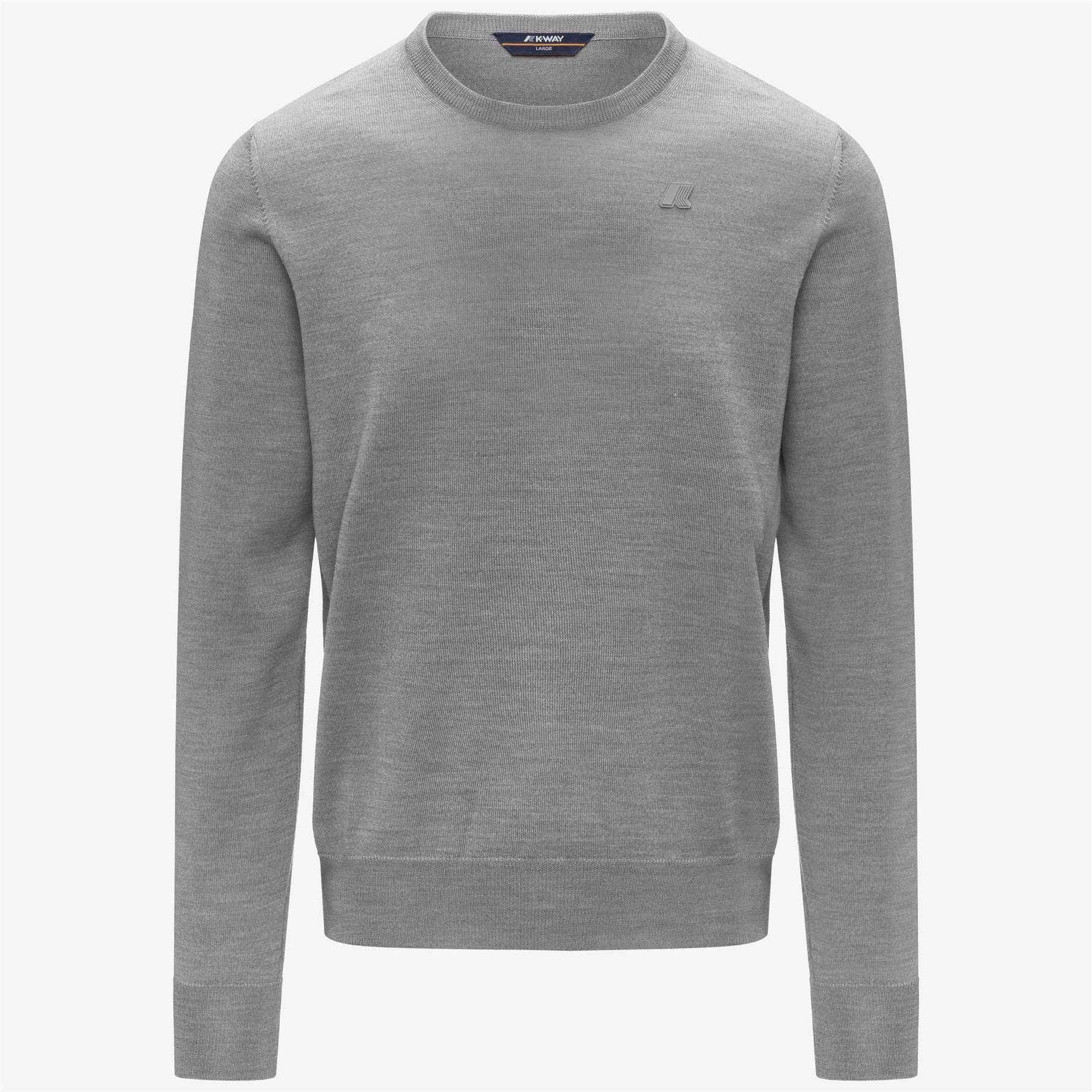 K-WAY Maglia Uomo SEBASTIEN MERINO K2142EW Beige Greyish XBD (5)
