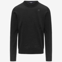 K-WAY Maglia Uomo SEBASTIEN MERINO K2142EW Black Pure USY