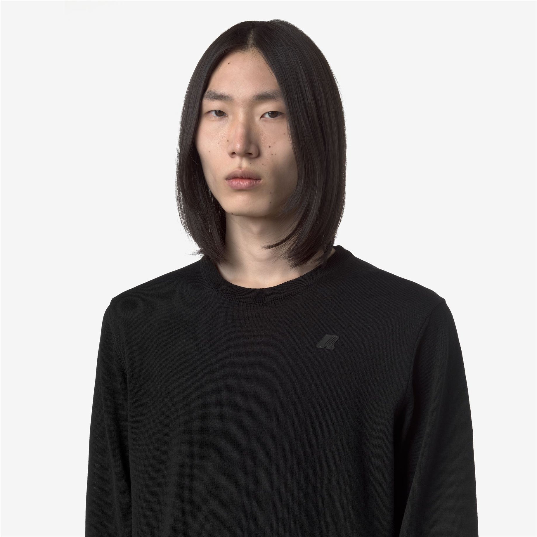 K-WAY Maglia Uomo SEBASTIEN MERINO K2142EW Black Pure USY (5)