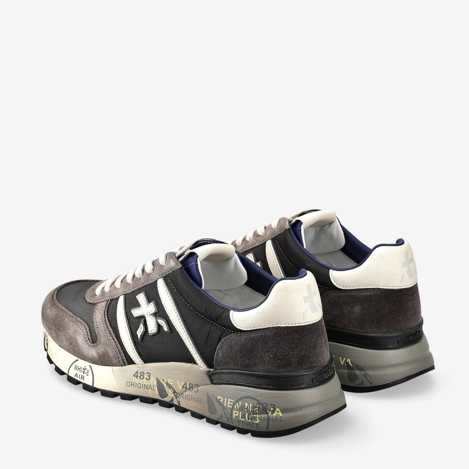 PREMIATA Scarpe Uomo LANDER VAR 6906 Grey (3)