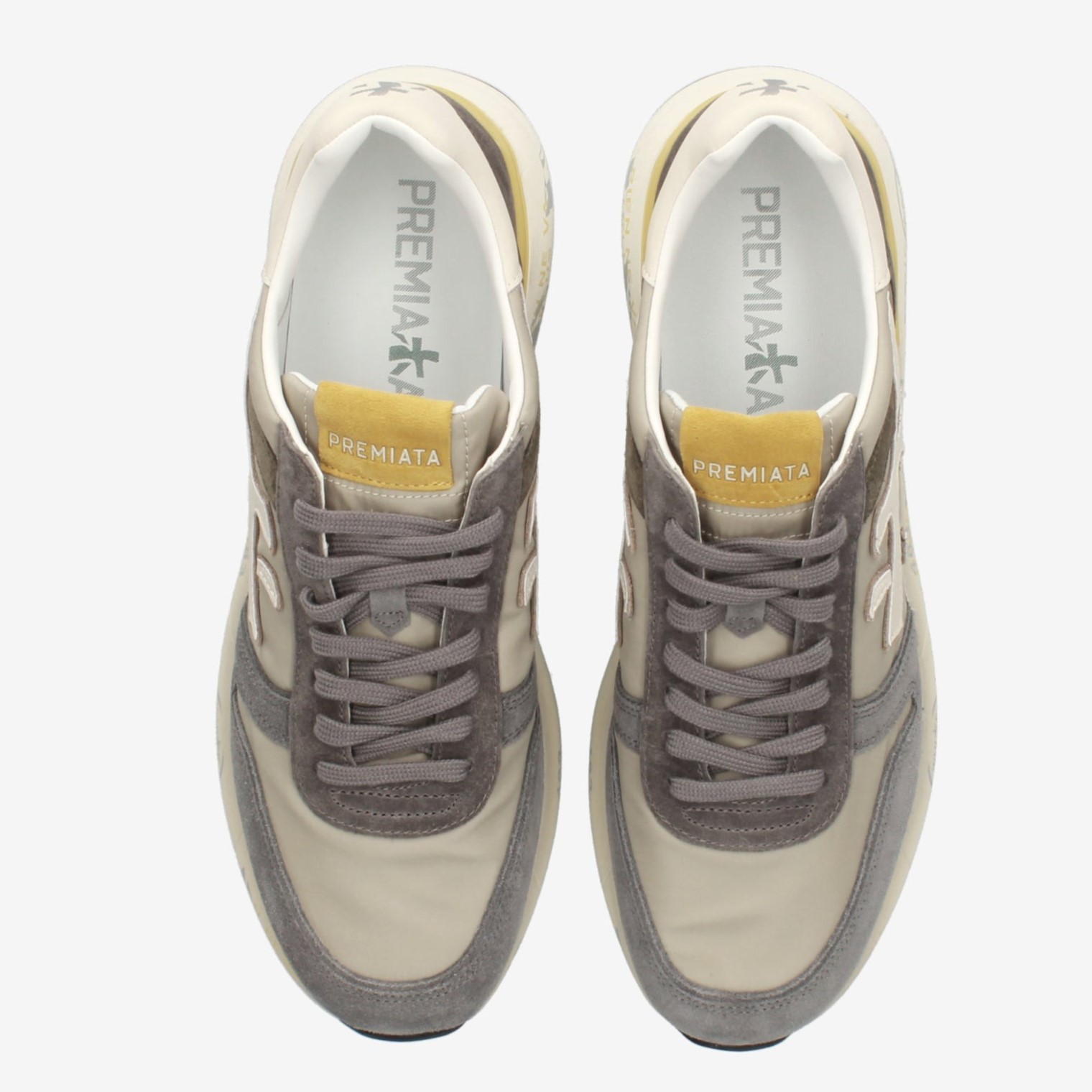 PREMIATA Scarpe Uomo MICK VAR 7713 Grey Beige (6)