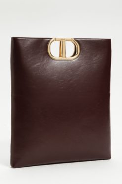 TWINSET  Borsa Shopper Lila 252TD8090 Burgundy